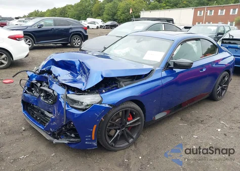 2024 BMW M240 I xDrive from USA, damaged, VIN 3MW53CM02R8E49463